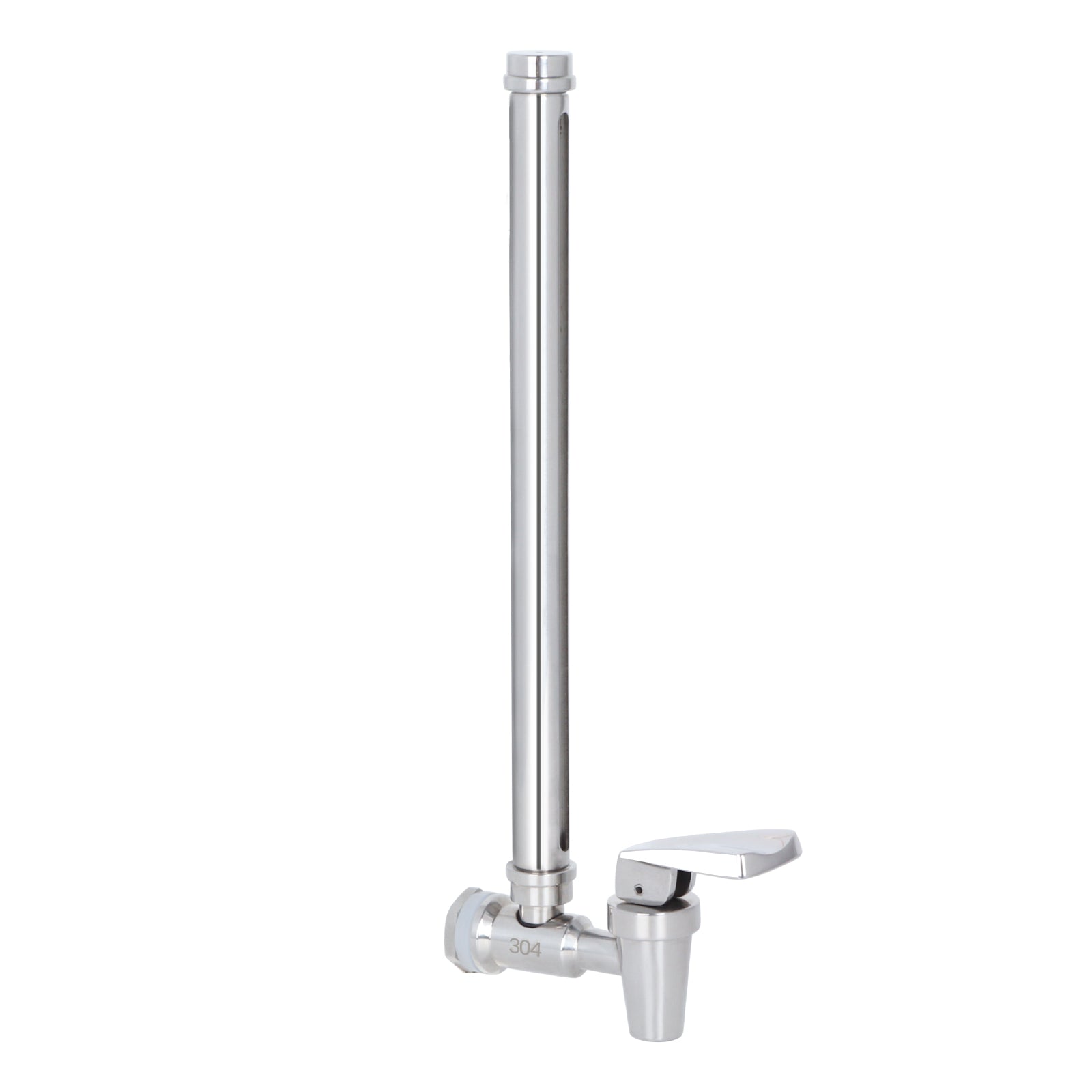 Amwater sight glass spigot for gravity-fed filter on a white background