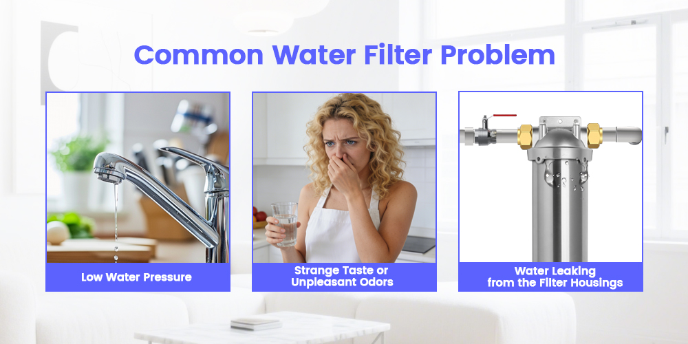common water filter problem