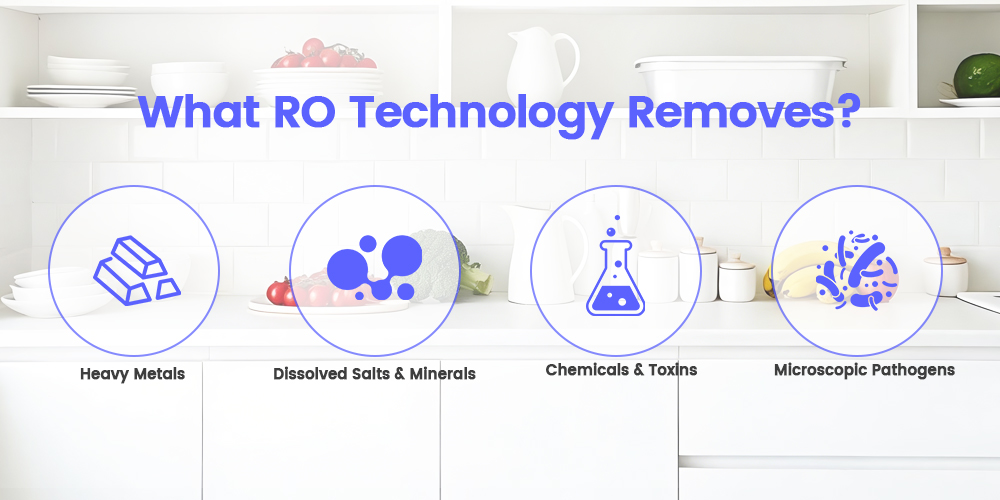 what ro technology removes