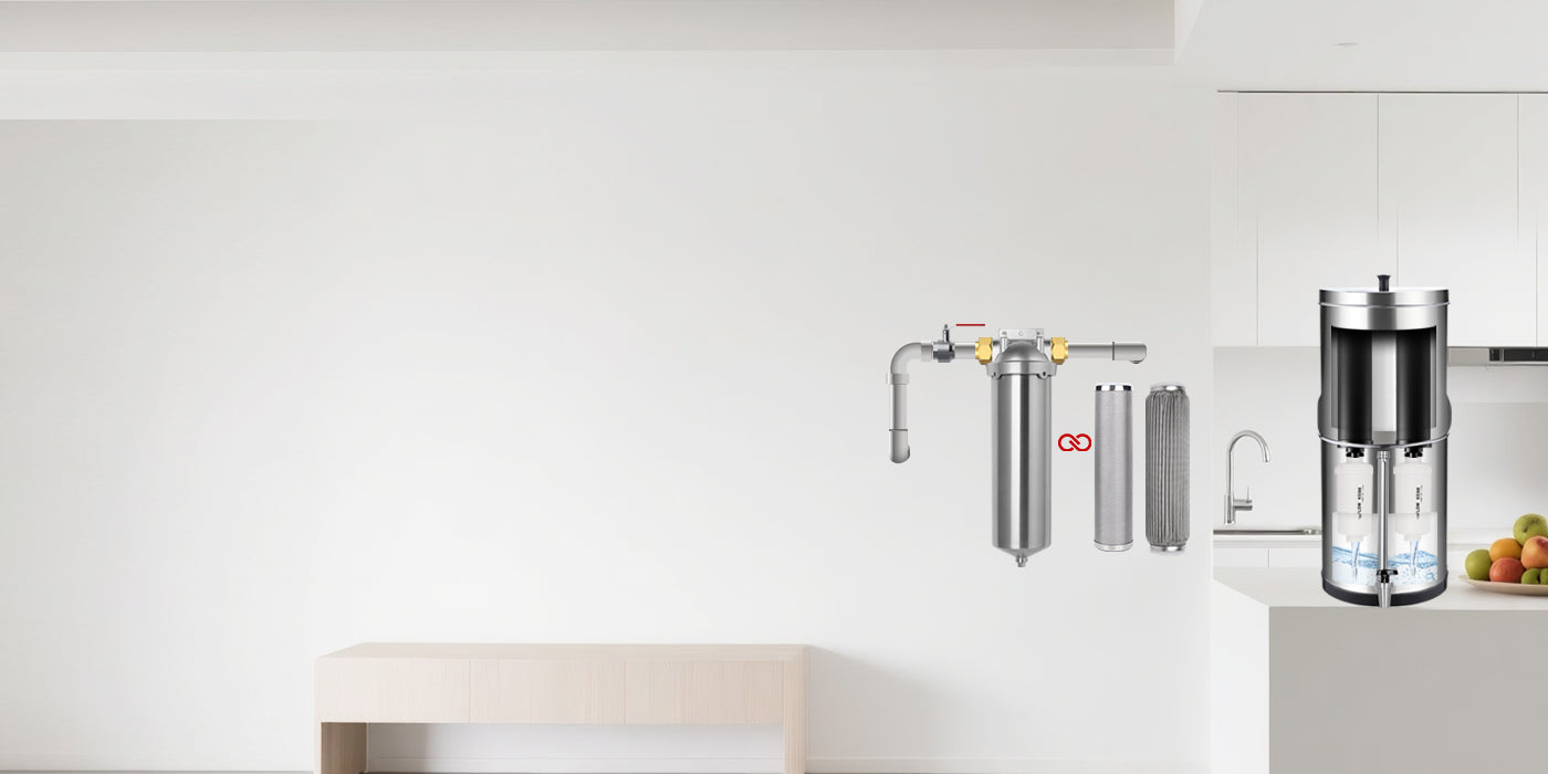 Amwater water filter housings replacements and gravity fed filter replacements